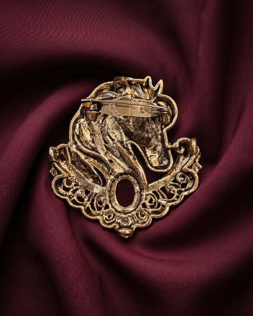 Royal Maharaja Turban Kalangi with Pearl Drop
