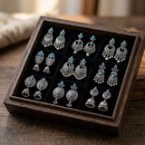 Regal Pearl Drop Chandelier Earrings